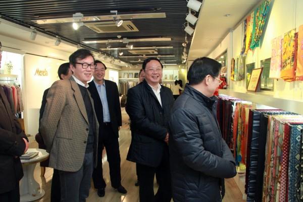 淮安市委书记姚晓东一行到开元网页版集团参观考察