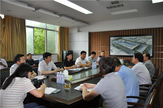 浦口区领导走访舒逸纺织开元网页版